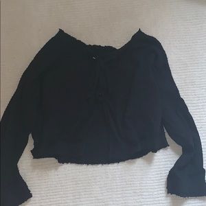 Free People Tops - Free people black sweater/ top size xs Free People Tops - Free people black sweater/ top size xs